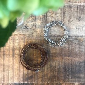 Victoria Emerson beaded bracelets